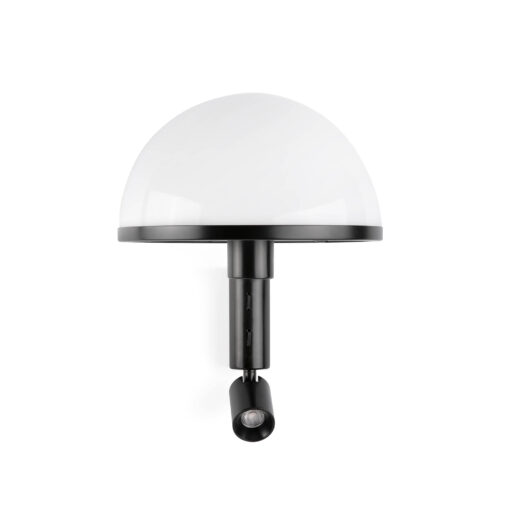 DOME BLACK WALL LIGHT 1xE27 READER 3W 2700K Faro Barcelona 1-FR29911