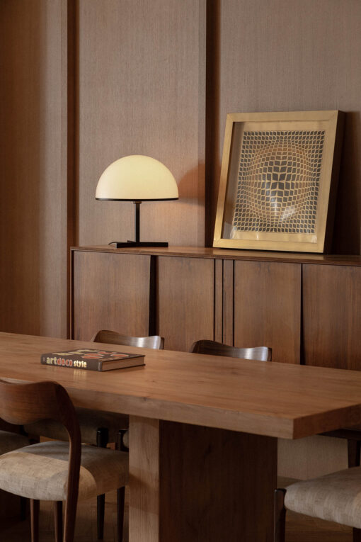 DOME M TABLE LAMP BLACK 1XE27 Faro Barcelona 1-FR29914