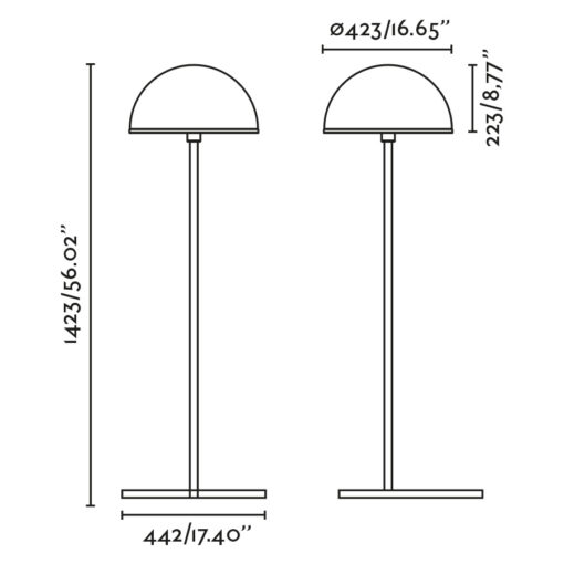 DOME BLACK WALL LIGHT 1xE27 READER 3W 2700K Faro Barcelona 1-FR29915