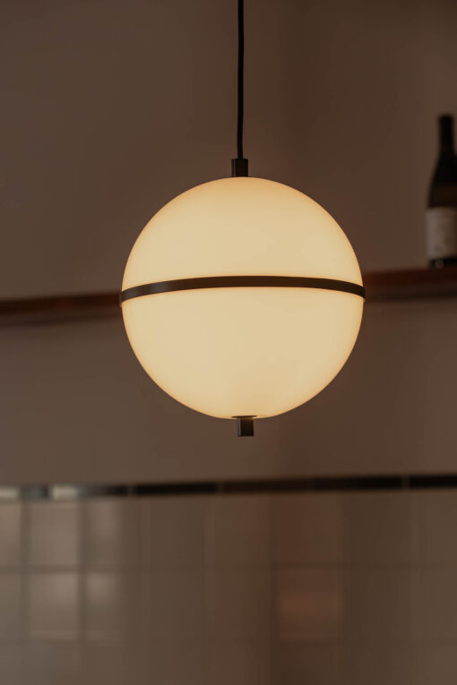 DOME S BLACK PENDANT 1XE27 Faro Barcelona 1-FR29916