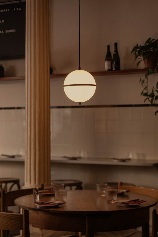DOME S BLACK PENDANT 1XE27 Faro Barcelona 1-FR29916