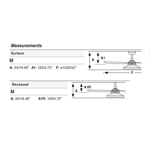 PUNT TAK M RECESSED Ø1300 WHITE 3B 3000K Faro Barcelona 1-FR33814R2N