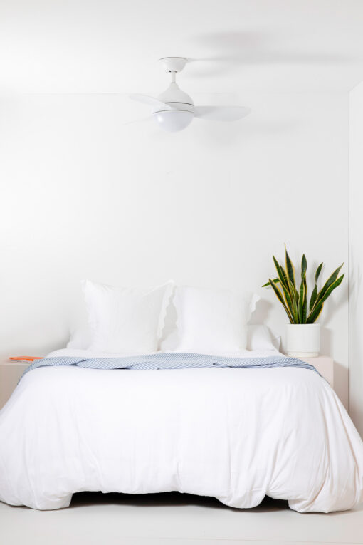 HVAR Ø970MM WHITE 3 BLADES 24W TUYA Faro Barcelona 1-FR34300WT