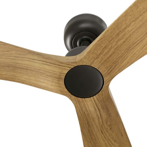 OUTWOOD L Ø1500MM BROWN 3 BLADES OAK IP44 TUYA Faro Barcelona 1-FR34360WT