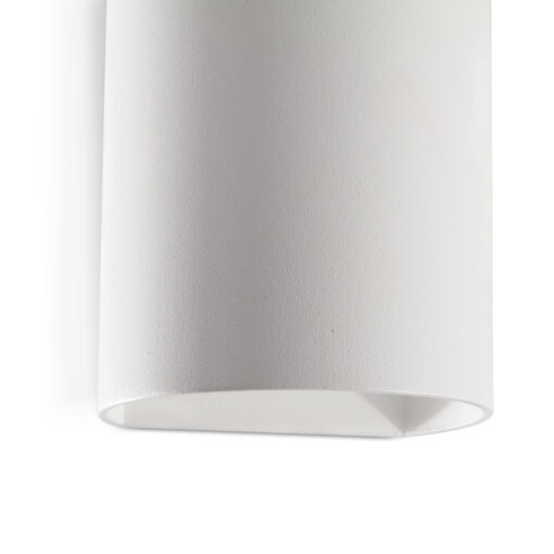 SOLE WALL LIGHT ROUND WHITE SMOOTH 1xGU10 Faro Barcelona 1-FR40522
