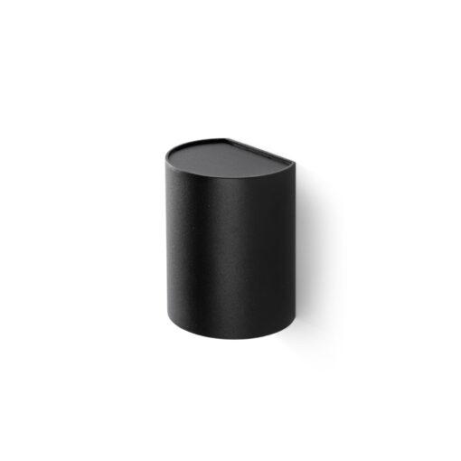 SOLE WALL LIGHT ROUND BLACK SMOOTH 1xGU10 Faro Barcelona 1-FR40523