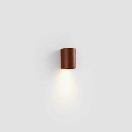 SOLE WALL LIGHT ROUND TERRACOTTA SMOOTH 1xGU10 Faro Barcelona 1-FR40525