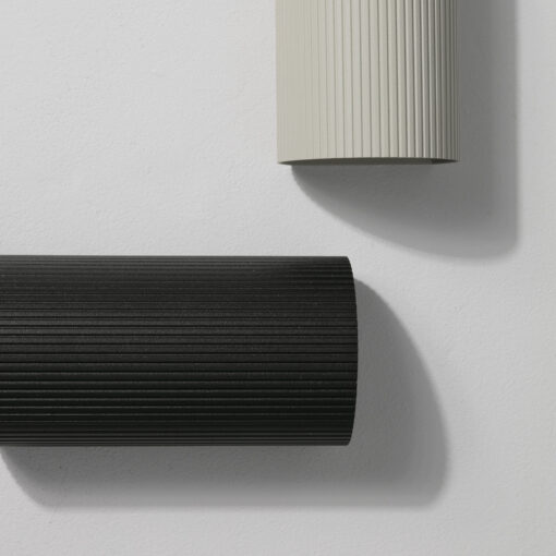 SOLE ROUND WHITE STRIPED WALL LIGHT 1xGU10 Faro Barcelona 1-FR40526