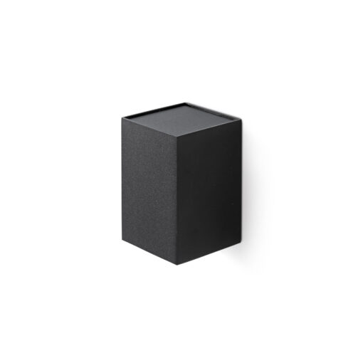 LUNE SMOOTH BLACK SQUARE WALL LIGHT 1xGU10 Faro Barcelona 1-FR40531