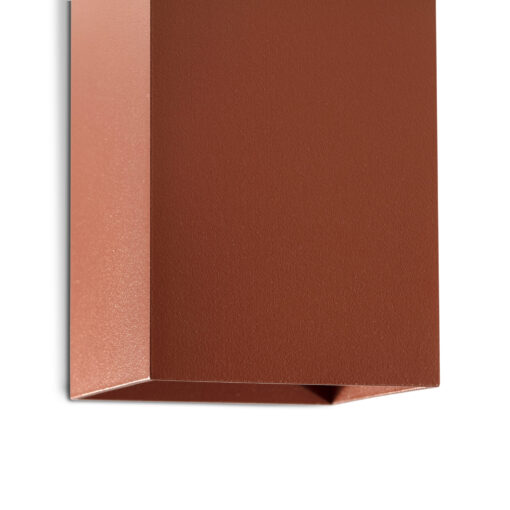 LUNE SMOOTH TERRACOTTA SQUARE WALL LIGHT 1xGU10 Faro Barcelona 1-FR40533