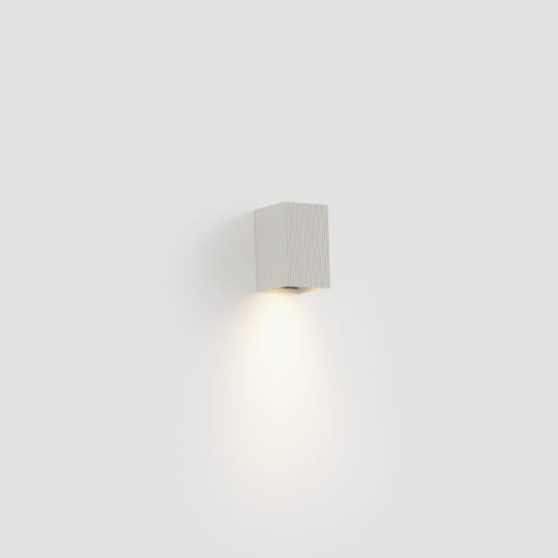 LUNE STRUTTED WHITE SQUARE WALL LIGHT 1xGU10 Faro Barcelona 1-FR40534