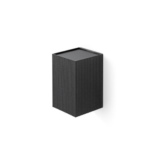 LUNE WALL LIGHT SQUARE BLACK STRUTTED 1xGU10 Faro Barcelona 1-FR40535