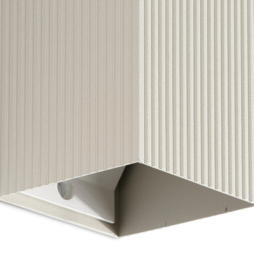 LUNE WALL LIGHT SQUARE GRAY STRUTTED 1xGU10 Faro Barcelona 1-FR40536