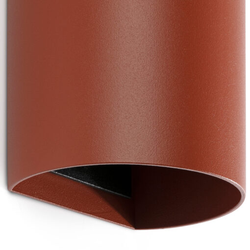 SOLE WALL LIGHT ROUND TERRACOTTA SMOOTH 2xGU10 Faro Barcelona 1-FR40541