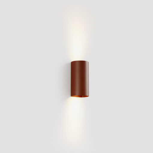 SOLE WALL LIGHT ROUND TERRACOTTA SMOOTH 2xGU10 Faro Barcelona 1-FR40541