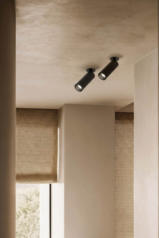 STAN SLIM RECESSED BLCK 1xGU10 MR11 Faro Barcelona 1-FR43811