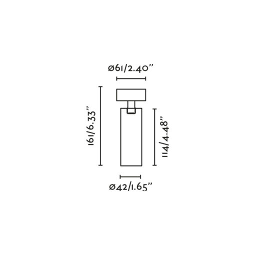 STAN SLIM BRONCE PROJECTOR 1xGU10 MR11 Faro Barcelona 1-FR43816