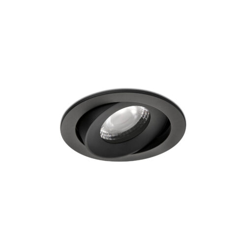 KIVI RECESSED ADJUSTABLE BLACK 5W 3000K 36° IP4 Faro Barcelona 1-FR43906