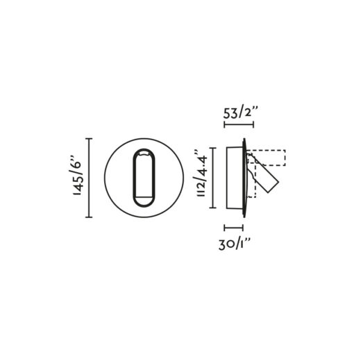 TIMIT WHITE READER LED 2700K Faro Barcelona 1-FR62762