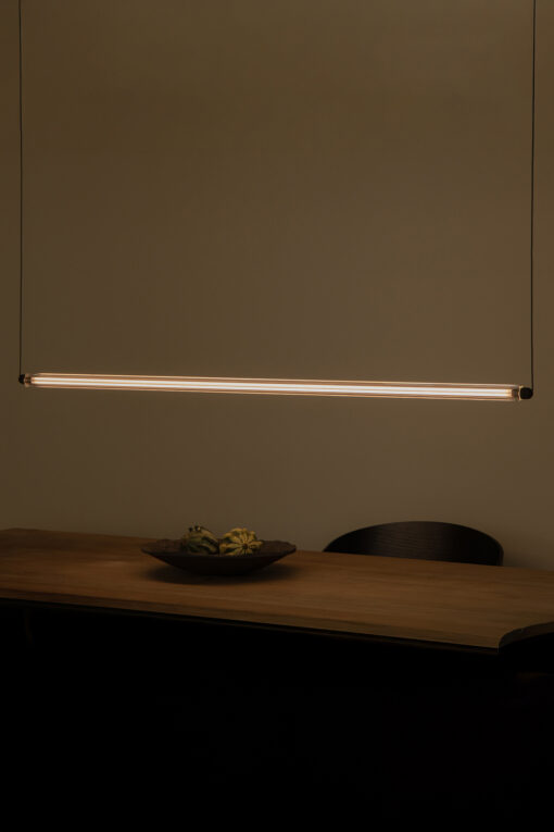 LUMINA 1200 1L COL HORIZONTAL BLACK LED 24W 2200K  Faro Barcelona 1-FR64682-111D
