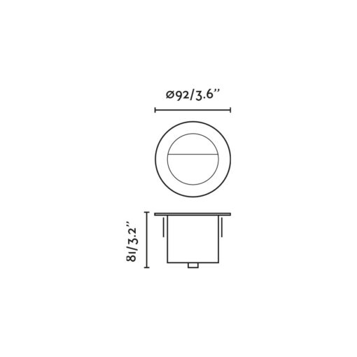 GRUND ANODIZED BLACK WALL WASHER LED 13W 3000K 24V Faro Barcelona 1-FR70862