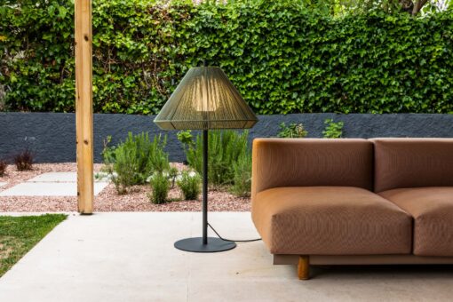 SAIGON OUT FLOOR LAMP 1M C70 GREEN Faro Barcelona 1-FR71575-11