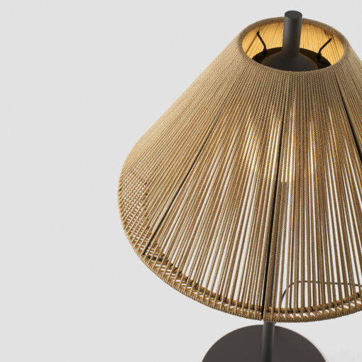 SAIGON OUT FLOOR LAMP 1M C70 OCHRE Faro Barcelona 1-FR71575-13