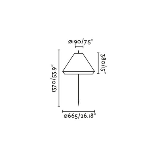 SAIGON OUT SPIKE 1M C70  OCHRE Faro Barcelona 1-FR71575P-13