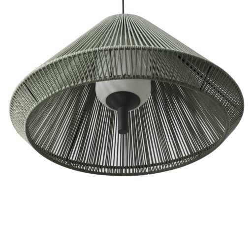 SAIGON OUT GREEN PENDANT L. C70 CONE CAP Faro Barcelona 1-FR71579C-11