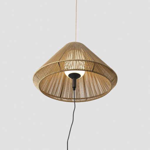 SAIGON OUT PEND PORT LAMP WITH PLUG C70 HOL OCHRE Faro Barcelona 1-FR71584-13