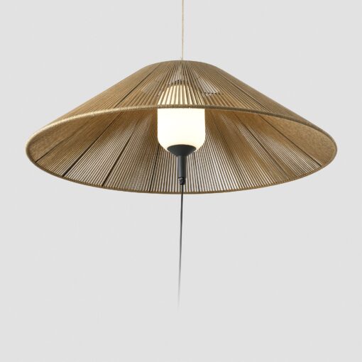 SAIGON OUT PEND PORT LAMP WITH PLUG C100 HO OCHRE Faro Barcelona 1-FR71584-14