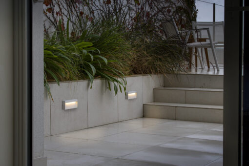 DUNE WALL LAMP RECTANGULAR MATT WHITE 6W 4CCT Faro Barcelona 1-FR71967