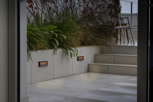 DUNE WALL LAMP RECTANGULAR CORTEN 6W 4CCT Faro Barcelona 1-FR71968