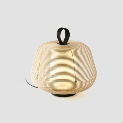 NARA PORTABLE BEIGE 1xE27 Faro Barcelona 1-FR72102-155