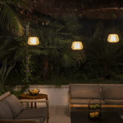 NARITA PENDANT SYSTEM BEIGE 1xE27 Faro Barcelona 1-FR72120