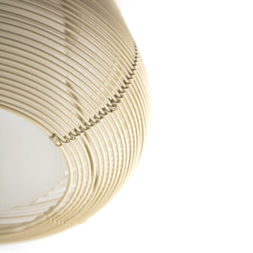 NARITA SUSPENDED W/DIFF BEIGE 1xE27 Faro Barcelona 1-FR72126-159