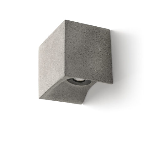 GROT 160 WALL LAMP CONCRETE LED 6W 2700K Faro Barcelona 1-FR75630