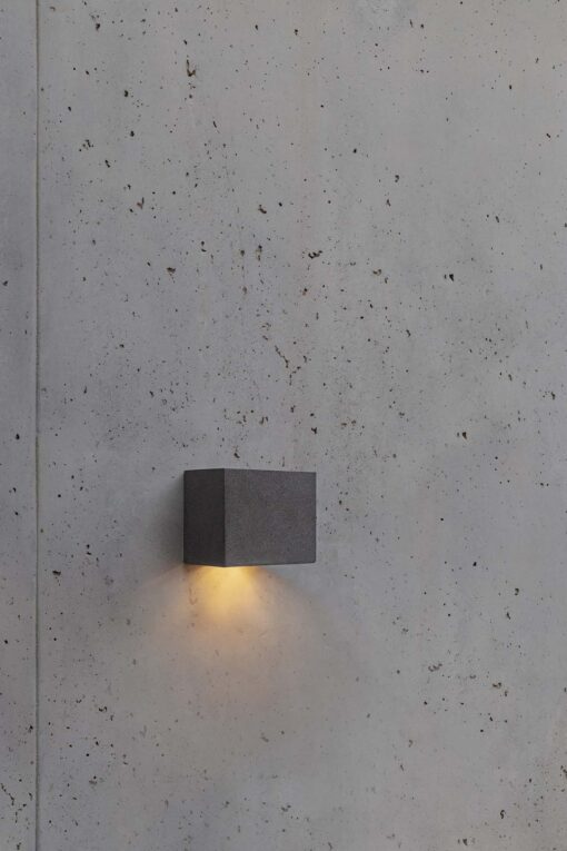 GROT 160 WALL LAMP CONCRETE LED 6W 2700K Faro Barcelona 1-FR75630