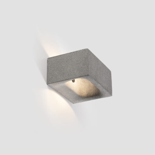 GLINT 157 BOLARD CONCRETE LED 6W 2700K Faro Barcelona 1-FR75636
