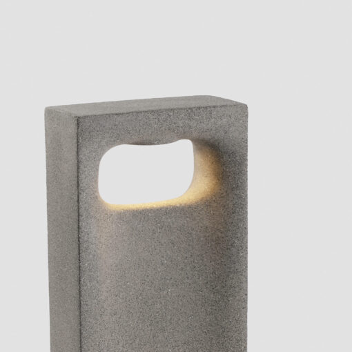 GLINT 400 BOLARD CONCRETE LED 6W 2700K Faro Barcelona 1-FR75637