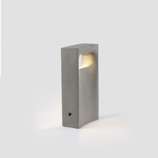 GLINT 400 BOLARD CONCRETE LED 6W 2700K Faro Barcelona 1-FR75637