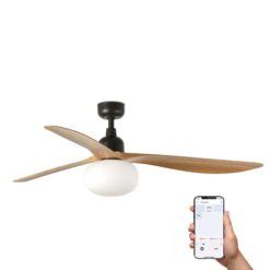 OUTWOOD Ø1500 BROWN 3B ROBLE 1XE27 TUYA Faro Barcelona 1-FR34360WT1B