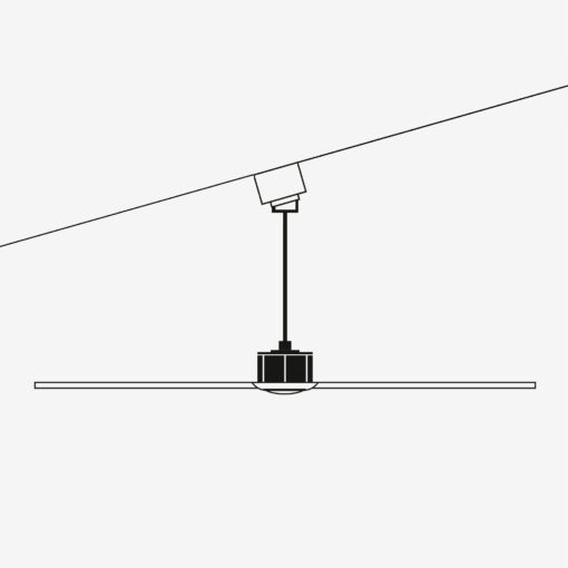 RUDDER TEK L 4 Ø1320 BLACK 4BNE NG 3000K WCTLB Faro Barcelona 1-FR34356RB3N