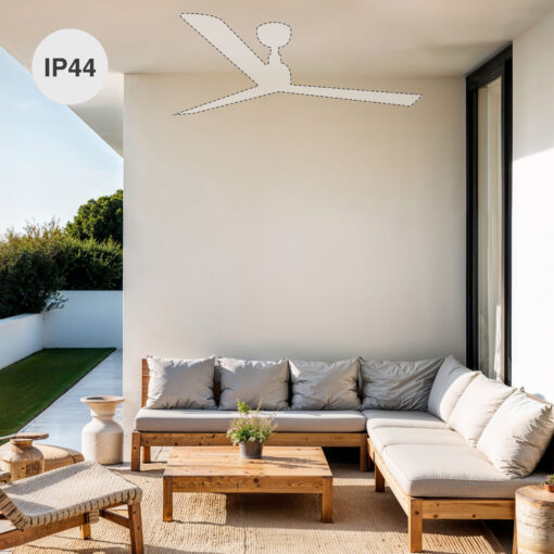 OUTWOOD Ø1500 WHITE 3B BLANCAS 1XE27 TUYA Faro Barcelona 1-FR34363WT1B