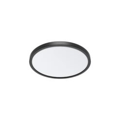 Πλαφονιέρα “Jade” slim 20W 5CCT Ø23 Μαύρη Braytron BP07-20281BR