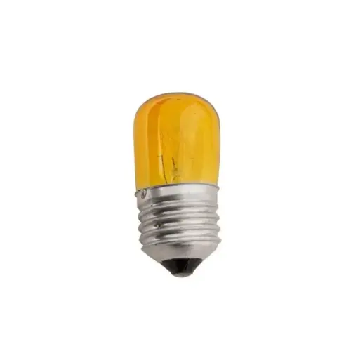 Eurolamp Λάμπα Νυκτός 5W E27 Κίτρινη T30 220‑240V – 147‑88173