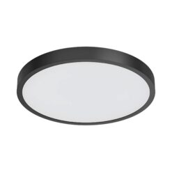 Πλαφονιέρα IP44 20W 3CCT Ø30cm Μαύρη Braytron BH15-00181BR