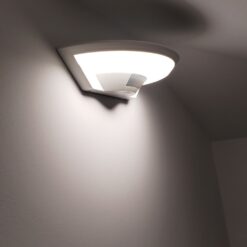 V‑TAC 234216VT Φωτιστικό Τοίχου LED Λευκό 1060lm 4000K Ανιχνευτής Κίνησης PIR IP54 270×135×70