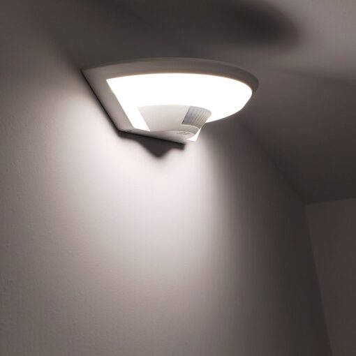 234216-a1 V‑TAC 234216VT Φωτιστικό Τοίχου LED Λευκό 1060lm 4000K Ανιχνευτής Κίνησης PIR IP54 270×135×70