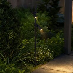 V‑TAC 24229VT Καρφωτό LED Διπλής Κεφαλής 24V Μαύρο 315lm 4000K IP65 822×65×68